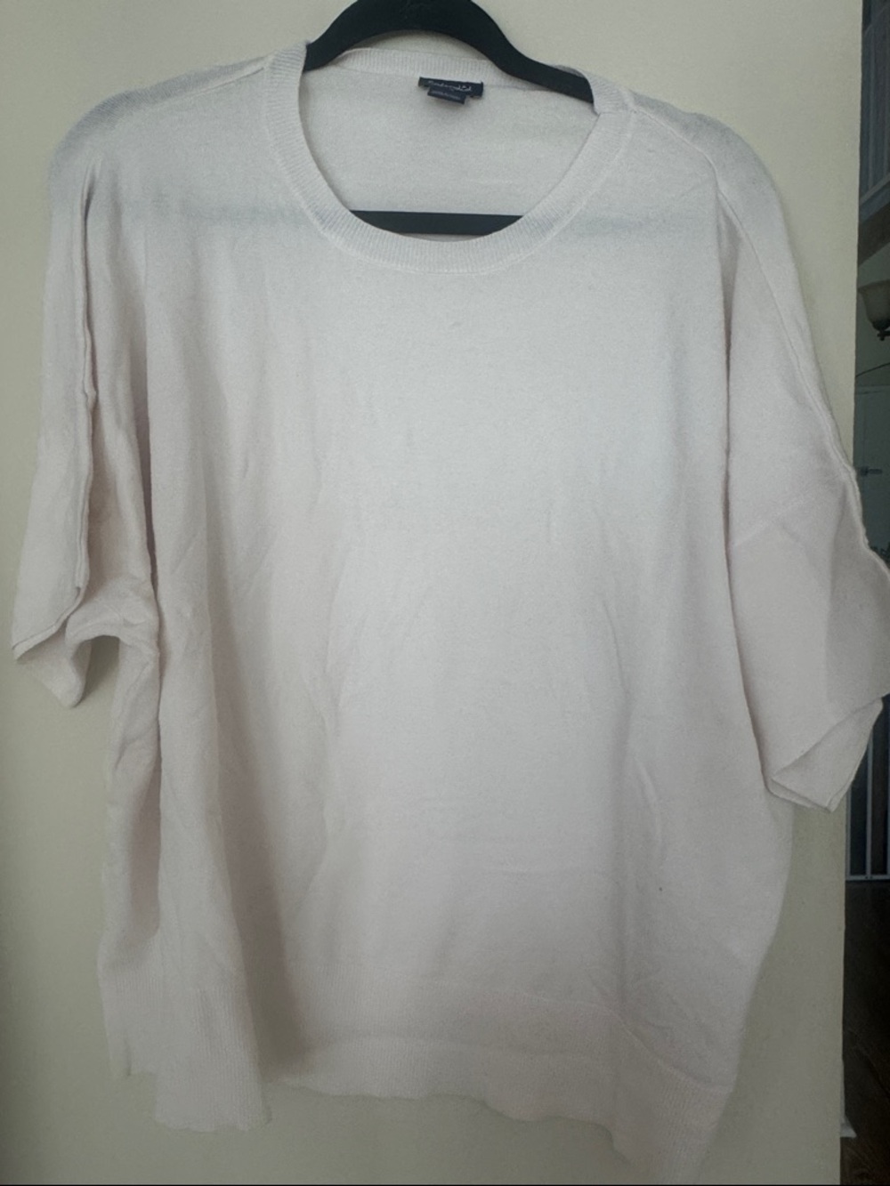 Splendid Men's Short-Sleeve Knit Top - Cream